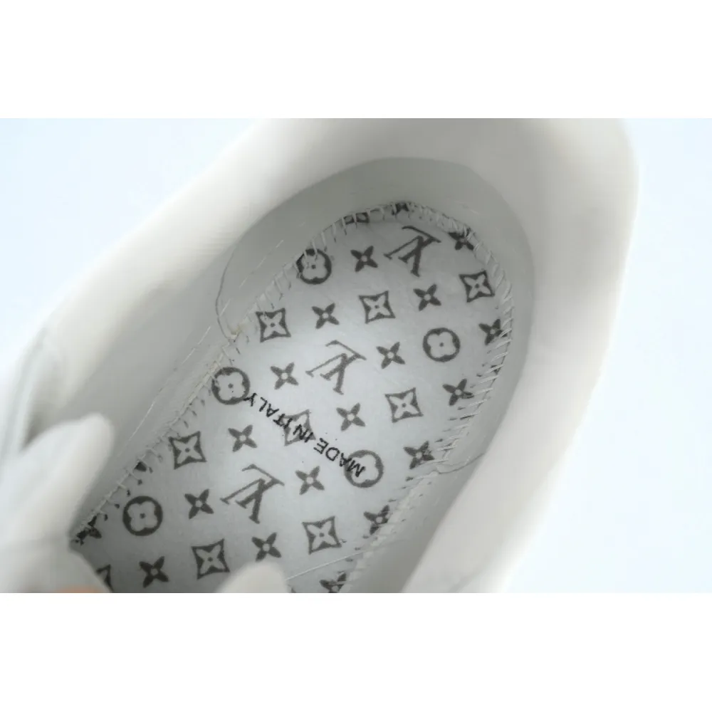Louis Vuitton Trainer White  Signature 1A8WAY