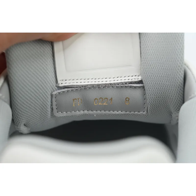 Louis Vuitton Trainer White Grey Signature 1A8WAY