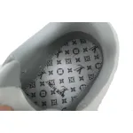 Louis Vuitton Trainer White Grey Signature 1A8WAY
