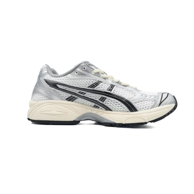 ASICS Gel-Kayano 14 JJJJound Silver Black Midweek Heat 1201A457-101 02