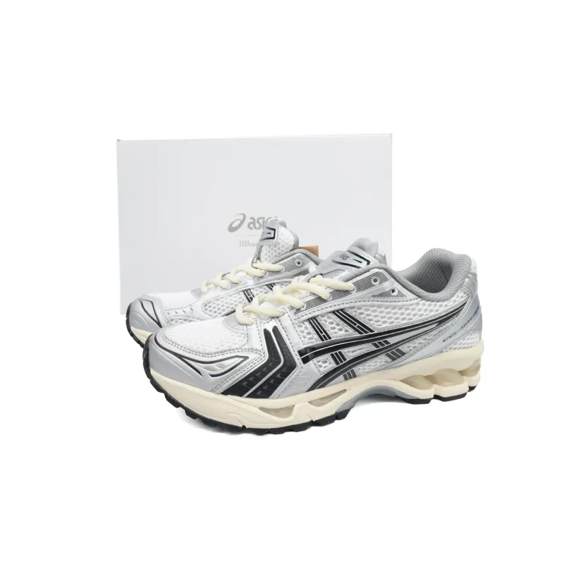ASICS Gel-Kayano 14 JJJJound Silver Black Midweek Heat 1201A457-101
