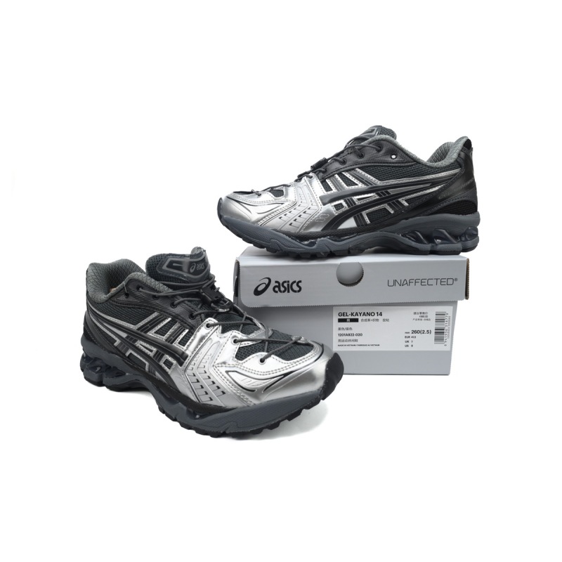 ASICS Gel-Kayano 14 Unaffected Infinite Wonders Pack Black Silver 1201A922-020