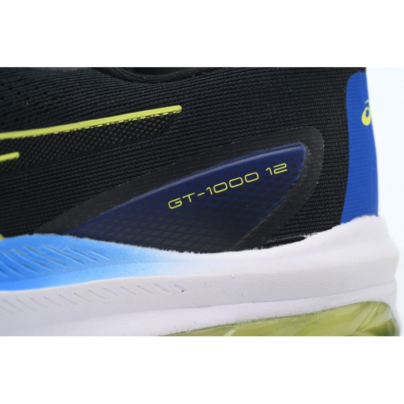 Asics GT 1000 12 'Black Blue Yellow' 1011B631-002