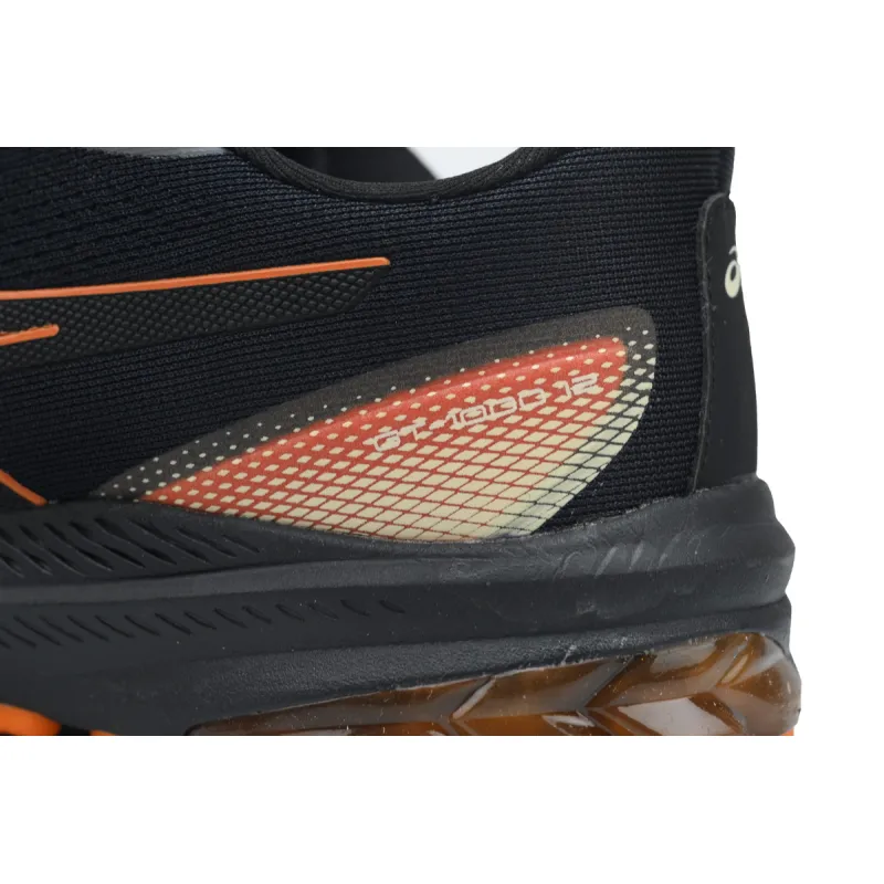 Asics GT 1000 12 GORE-TEX 'Black Bright Orange' 1011B684-001 