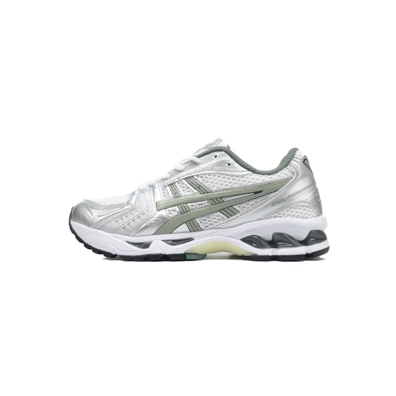 ASICS Gel-Kayano 14 White Pure Silver Slate Grey Sage 1201A019-107
