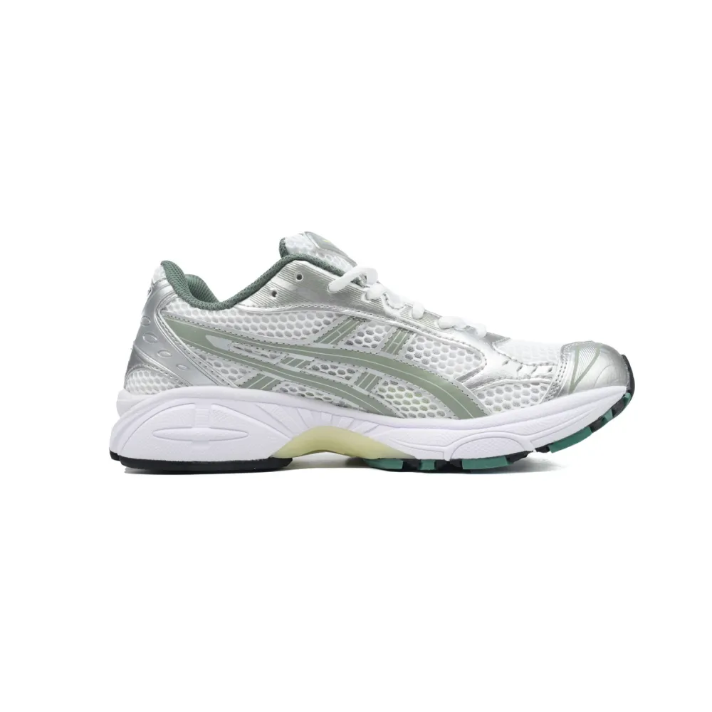 ASICS Gel-Kayano 14 White Pure Silver Slate Grey Sage 1201A019-107
