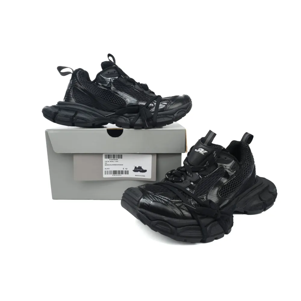 Balenciaga 3XL Black Mesh  734734 W3XL1 1010