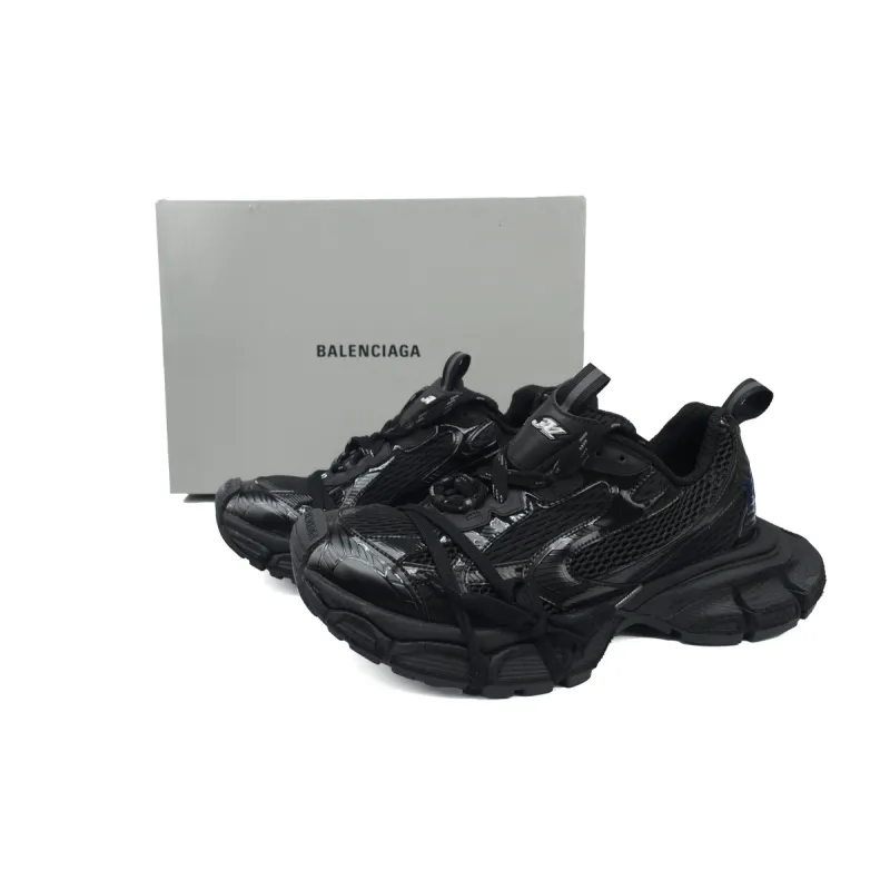 Balenciaga 3XL Black Mesh  734734 W3XL1 1010