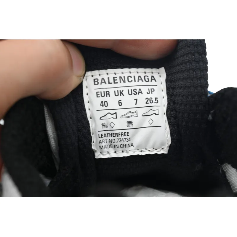 Balenciaga 3XL Grey White Blue  734734 W3XL5 1214