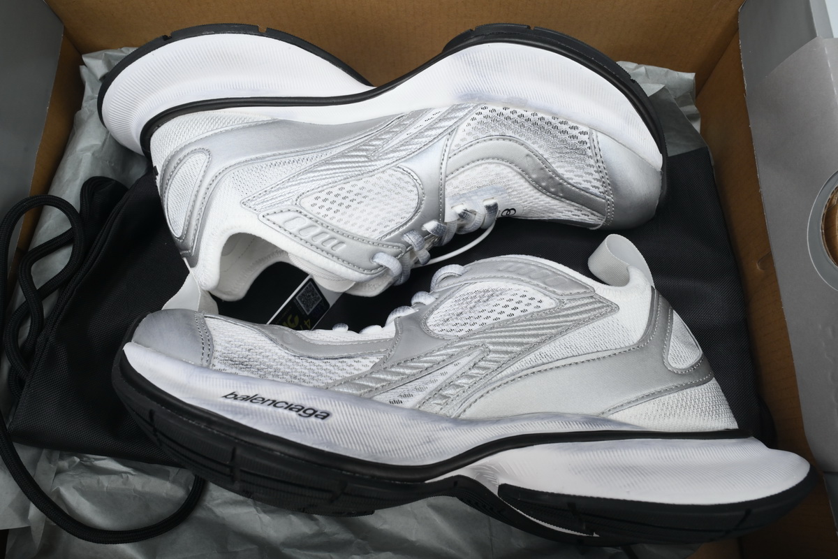 Balenciaga Circuit Sneaker 'Worn-Out - White Silver'3  793944 WFLGY 9100