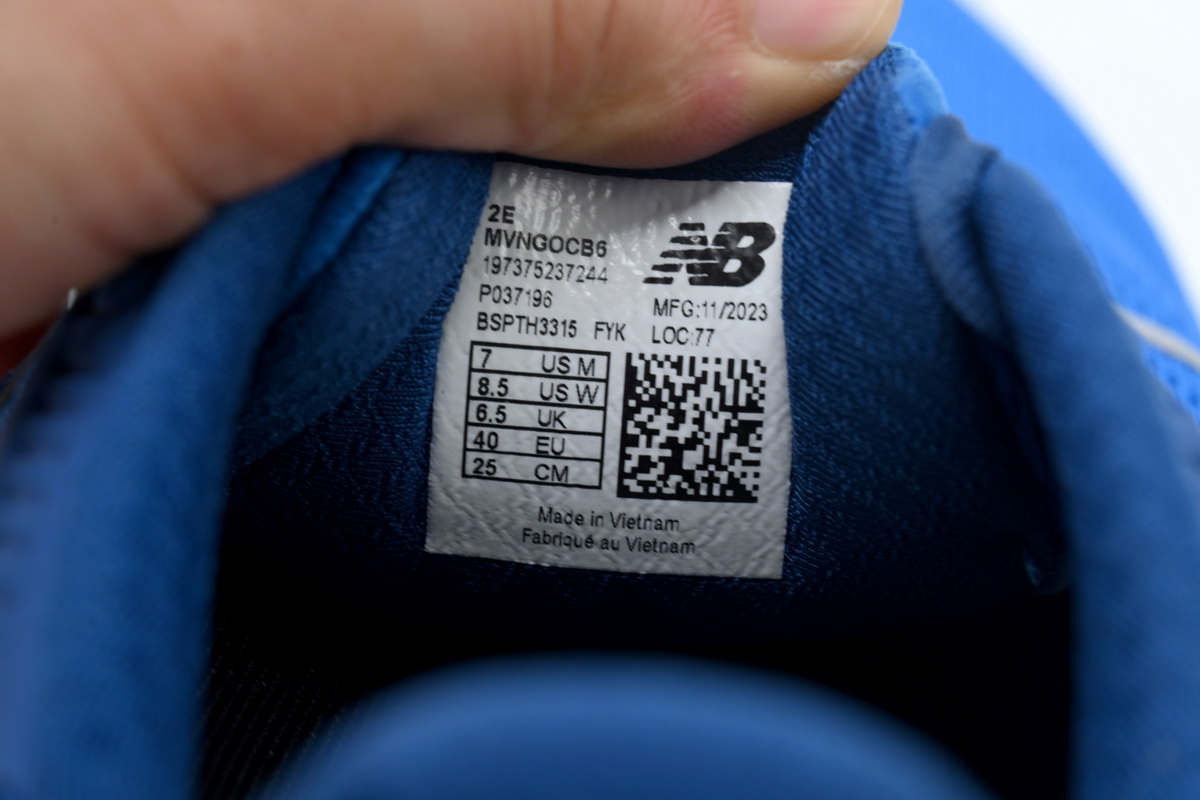 Fresh Foam X Vongo v6 'White Blue'  MVNGOCB6