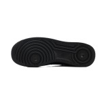 Nike Air Force 1 Low Black Silver Mini Swoosh  HQ1180-001