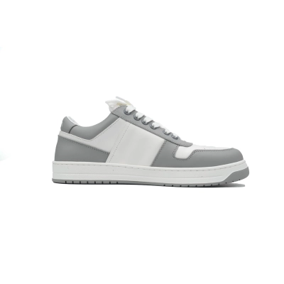 Prada Downtown Low Sneakers Grey White 02