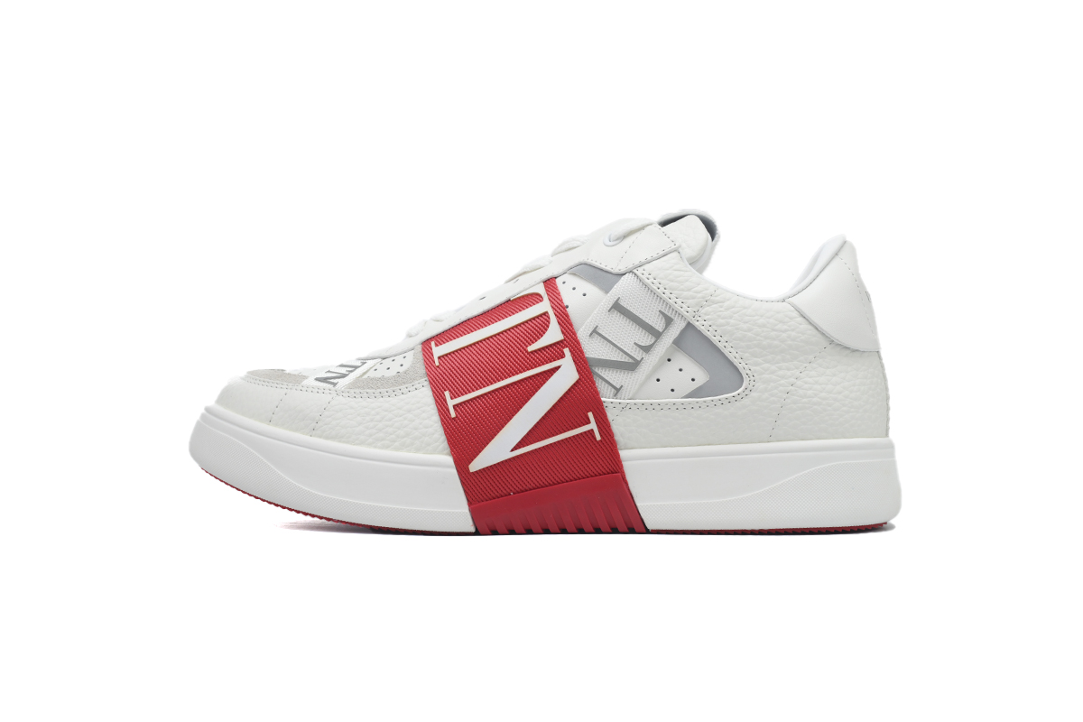 Valentino Garavani VL7N Low Sneakers White Red