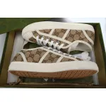 GUCCI Canvas Sneakers Shell Apricot