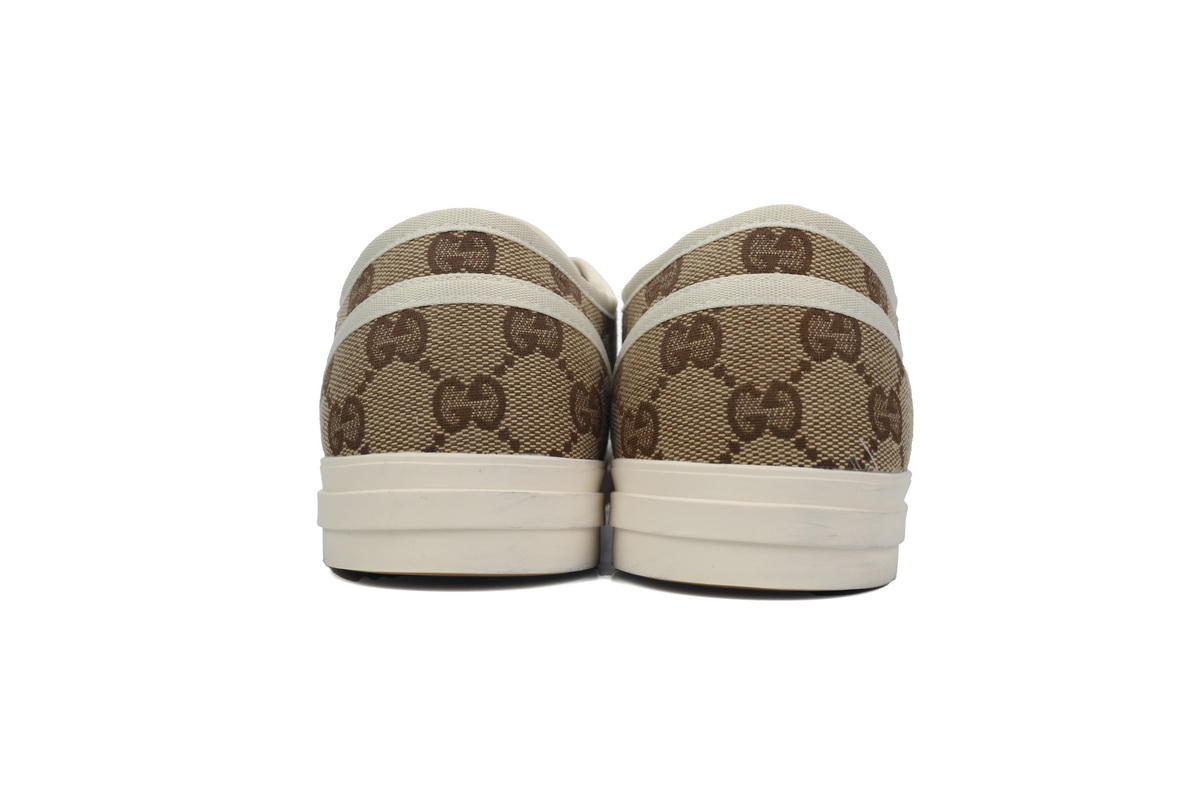 GUCCI Canvas Sneakers Shell Apricot