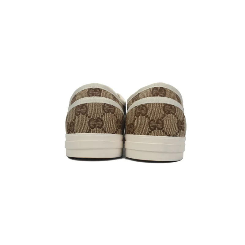 GUCCI Canvas Sneakers Shell Apricot