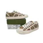 GUCCI Canvas Sneakers Shell Apricot