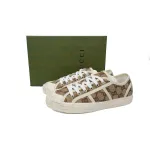 GUCCI Canvas Sneakers Shell Apricot