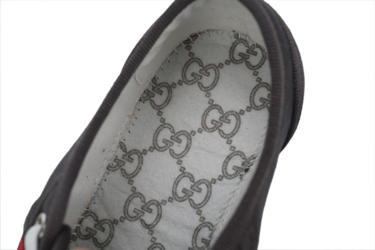 GUCCI Canvas Sneakers Shell Black