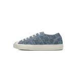 GUCCI Canvas Sneakers Shell Blue