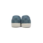 GUCCI Canvas Sneakers Shell Blue