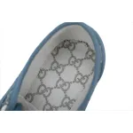 GUCCI Canvas Sneakers Shell Blue