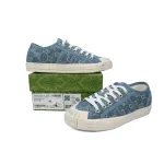 GUCCI Canvas Sneakers Shell Blue