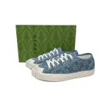 GUCCI Canvas Sneakers Shell Blue