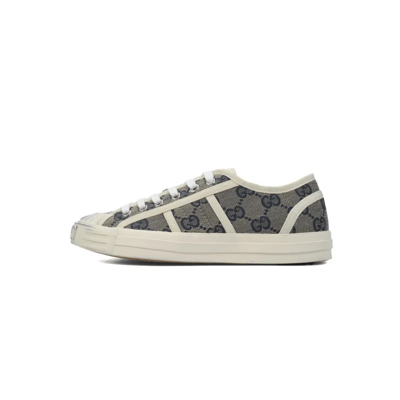 GUCCI Canvas Sneakers Shell Grey