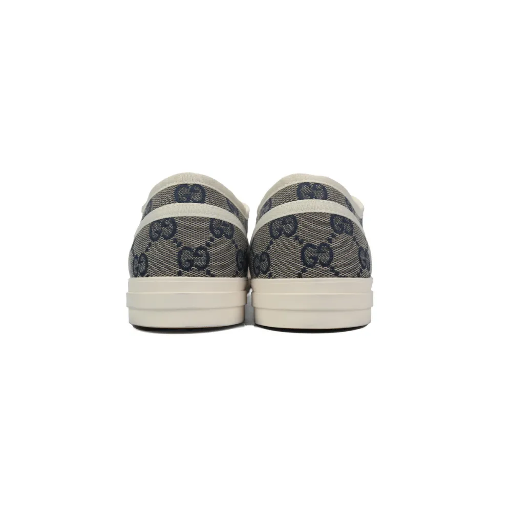 GUCCI Canvas Sneakers Shell Grey