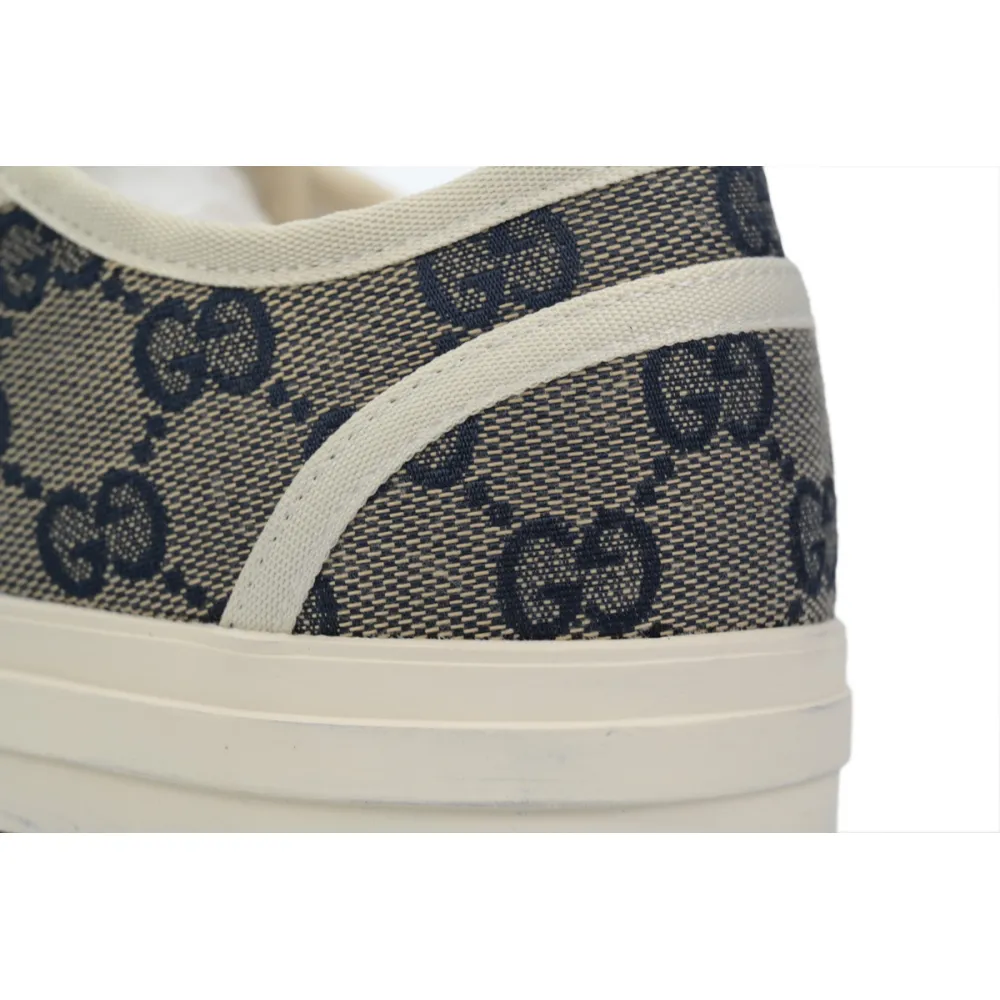 GUCCI Canvas Sneakers Shell Grey