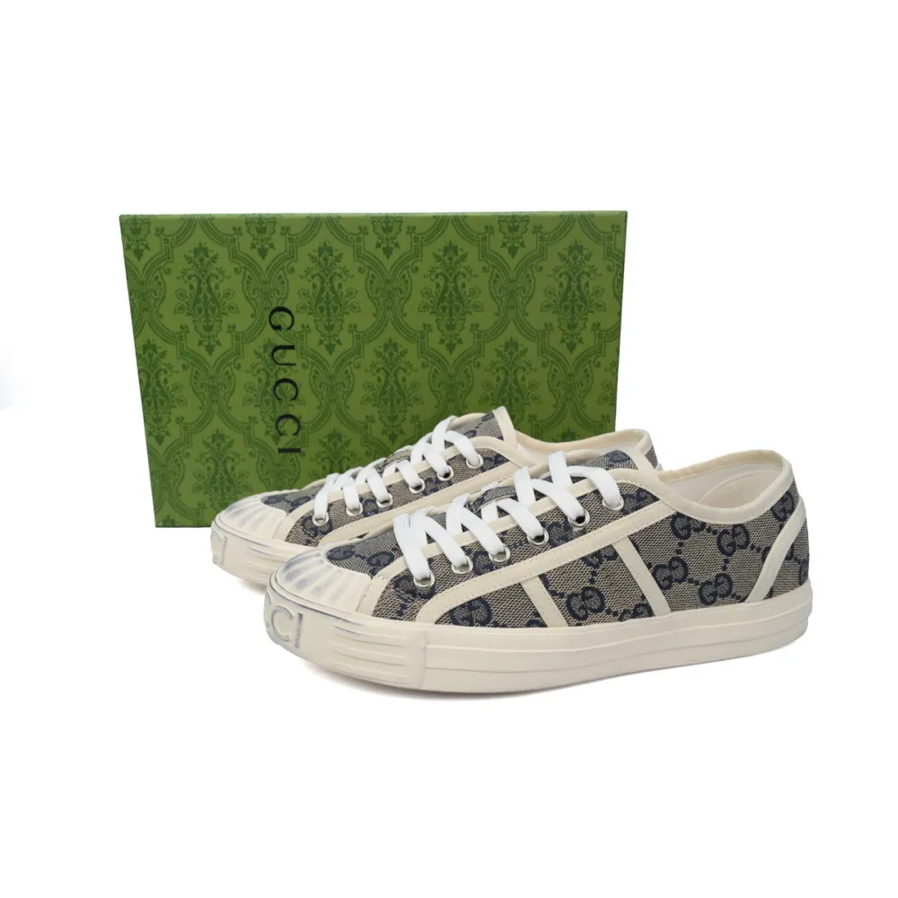 GUCCI Canvas Sneakers Shell Grey
