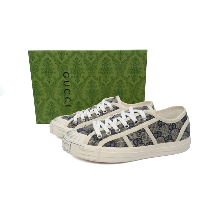 GUCCI Canvas Sneakers Shell Grey