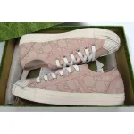 GUCCI Canvas Sneakers Shell Pink