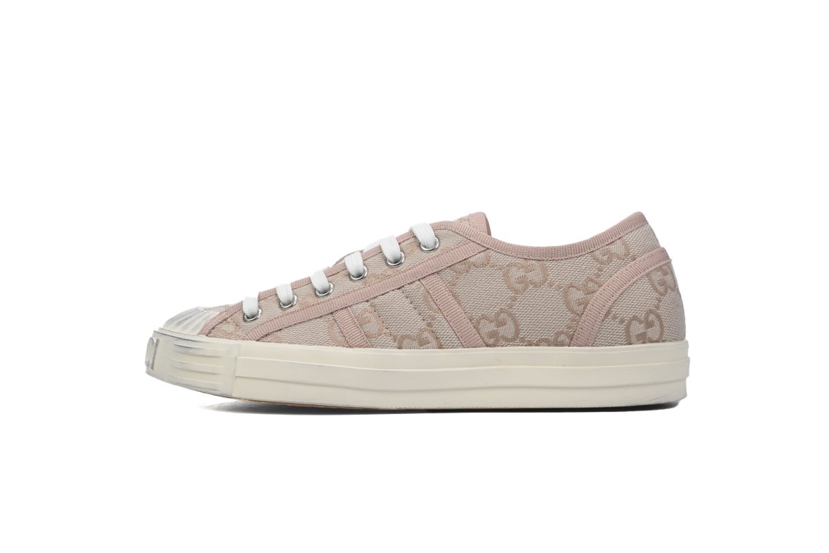 GUCCI Canvas Sneakers Shell Pink