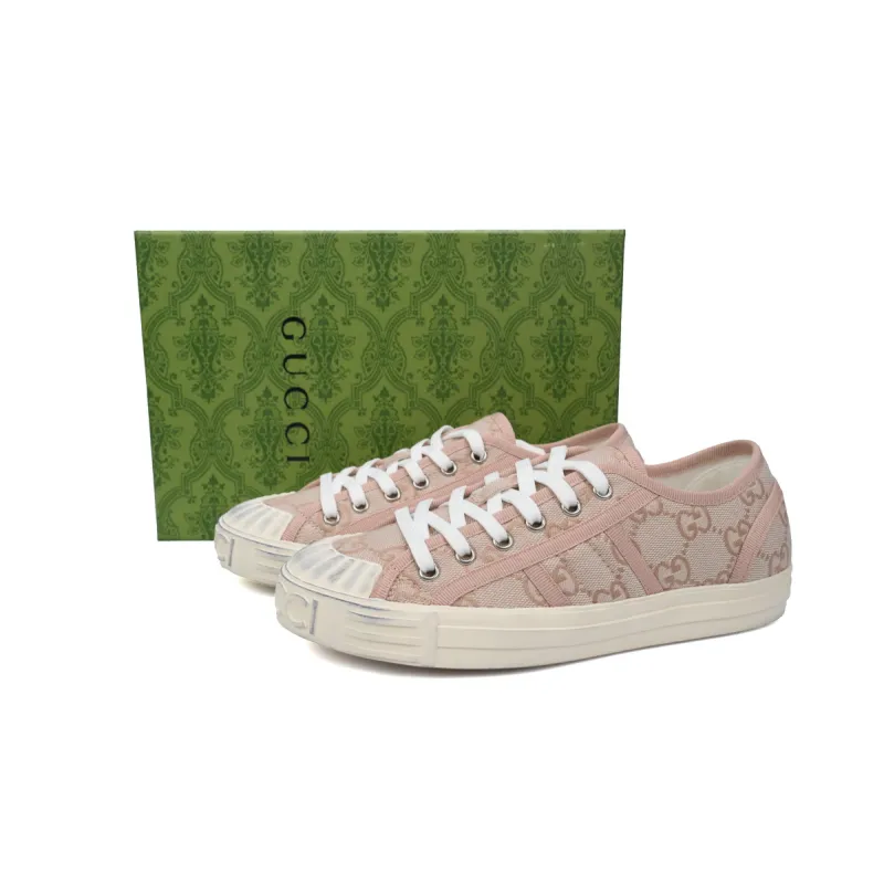GUCCI Canvas Sneakers Shell Pink