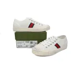 GUCCI Canvas Sneakers Shell White