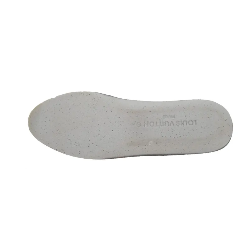 LOUIS VUITTON Discovery Lace Up Black and White Silver