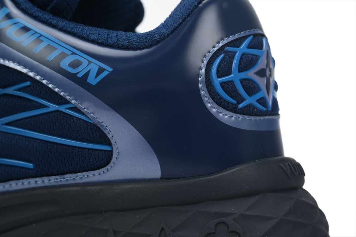 LOUIS VUITTON Discovery Lace Up Blue 