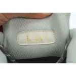LOUIS VUITTON Discovery Lace Up White Silver Green