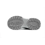 LOUIS VUITTON Discovery Lace Up White Silver Green