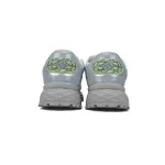 LOUIS VUITTON Discovery Lace Up White Silver Green