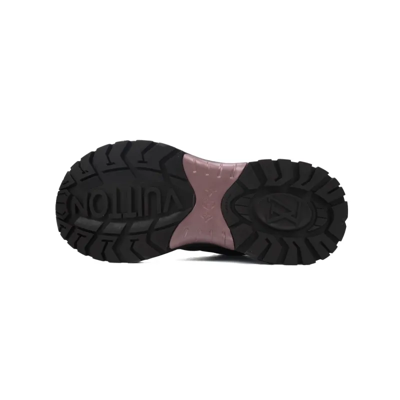LOUIS VUITTON Discovery Lace Up Wine Red