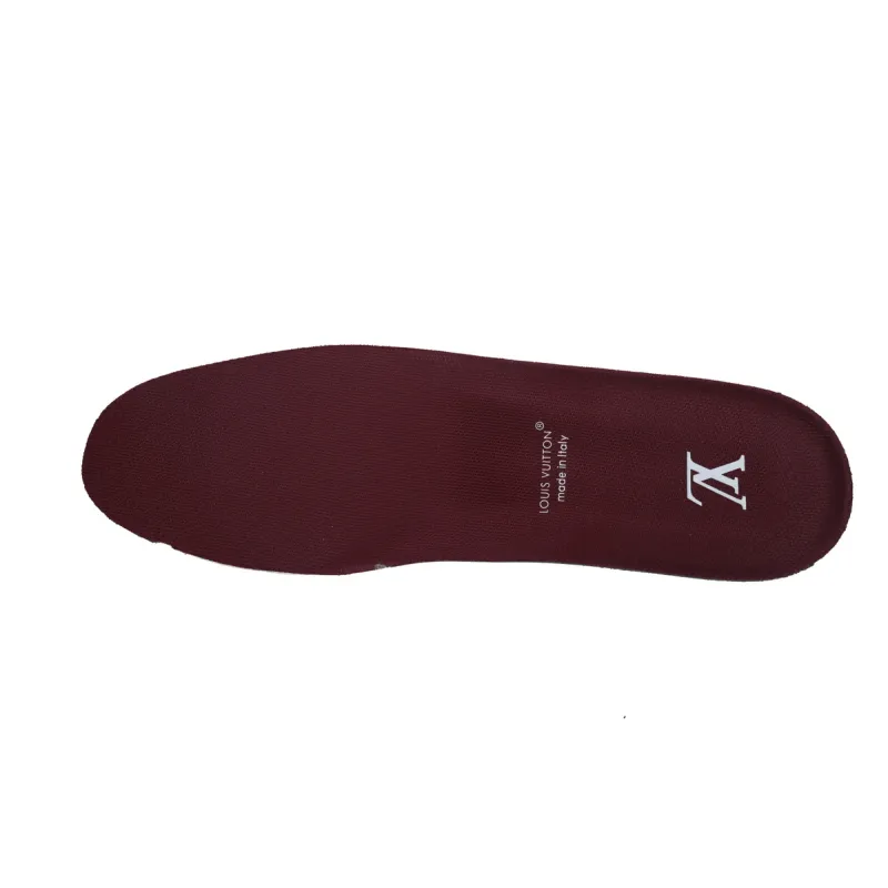 LOUIS VUITTON Discovery Lace Up Wine Red