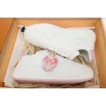 LOUIS VUITTON Groovy Platform Sneaker  Pink White  1ACO5T 