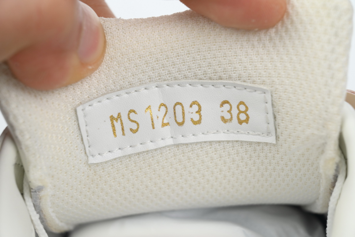 LOUIS VUITTON Groovy Platform Sneaker  Pink White  1ACO5T 