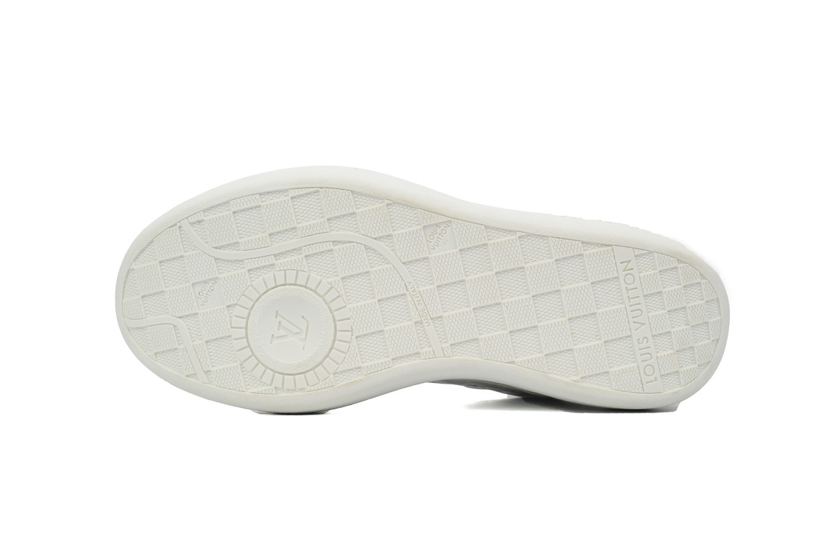 LOUIS VUITTON Groovy Platform Sneaker All White  1ACL5O 
