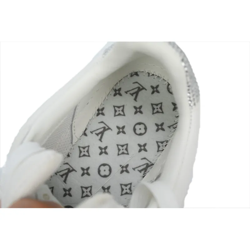 LOUIS VUITTON Groovy Platform Sneaker All White  1ACL5O 