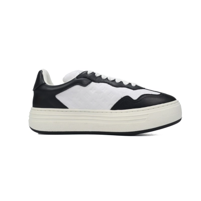 LOUIS VUITTON Groovy Platform Sneaker Black White  1ACL2O  02